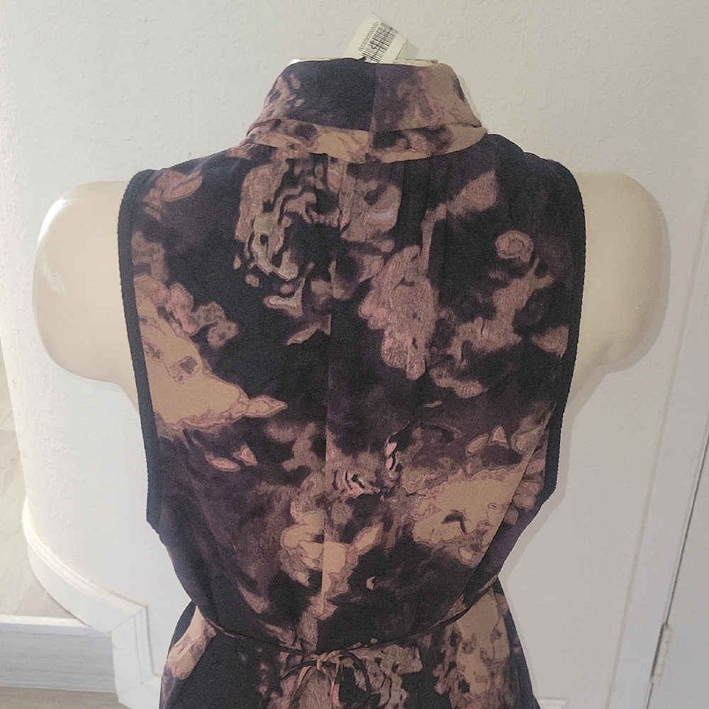 WILFRED SABINE NEW Cowl Neck ‎ Sundress L Luxury Designer Coastal Beach Comfort - Picture 10 of 13
